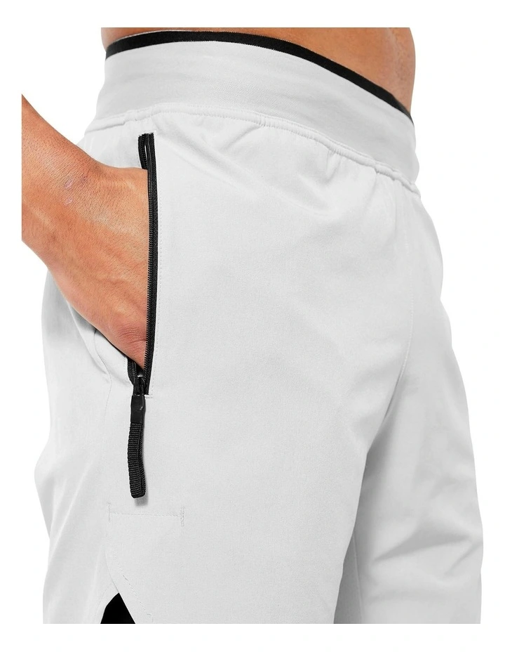 Breathable Lightweight Cross Training Performance Celliant Shorts in Grey image 3