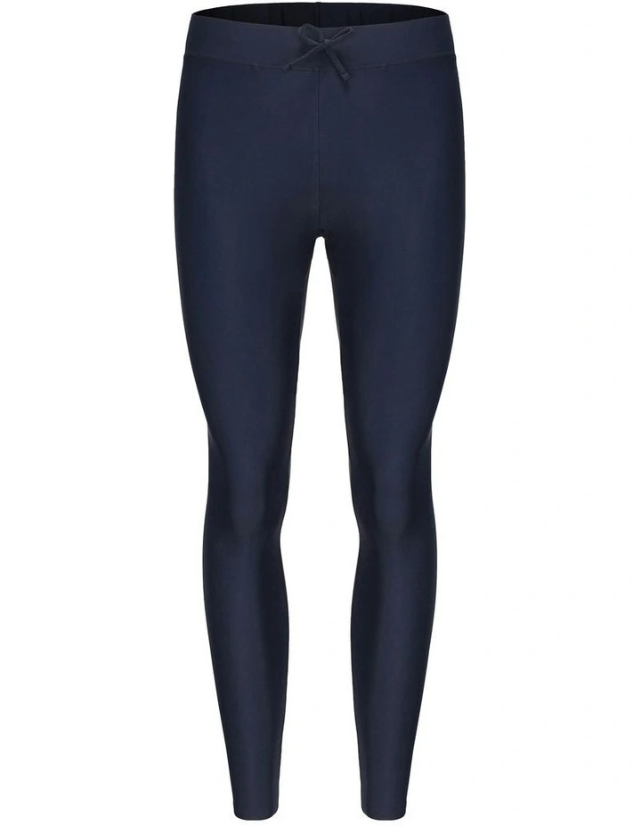 Surfing UV Protective Leggings in Navy image 3