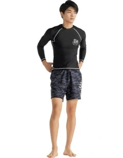 Surfing UV Protection Top in Black