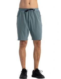 Fitness Cardio Training Shorts 500 in Frozen Cedar