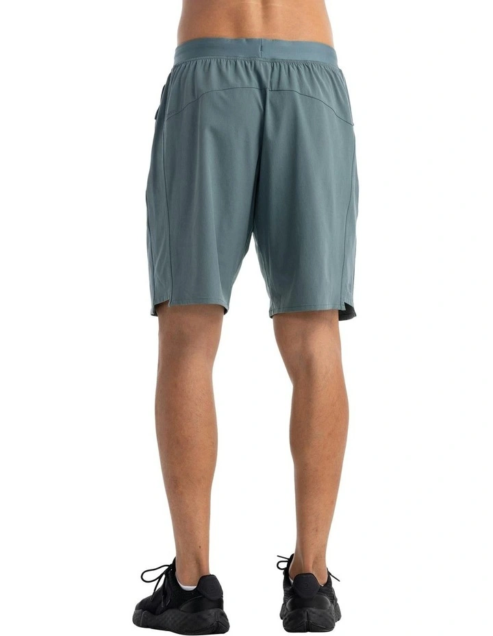 Fitness Cardio Training Shorts 500 in Frozen Cedar image 2