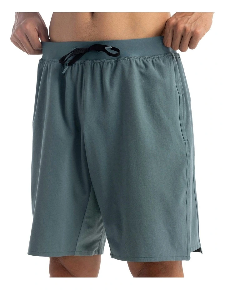 Fitness Cardio Training Shorts 500 in Frozen Cedar image 6