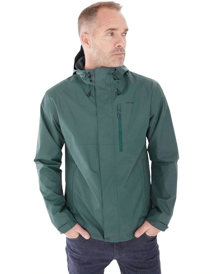 NH500 Imper Waterproof Hiking Jacket in Green image 1