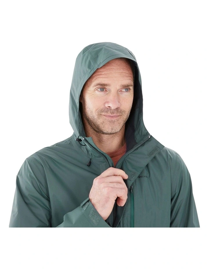 NH500 Imper Waterproof Hiking Jacket in Green image 6