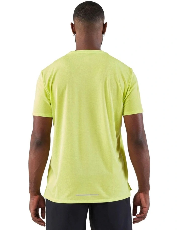 Kiprun 500 Dry Running Breathable T-shirt in Lemon Yellow image 2