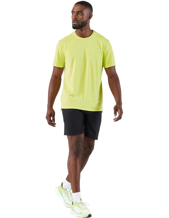 Kiprun 500 Dry Running Breathable T-shirt in Lemon Yellow image 3