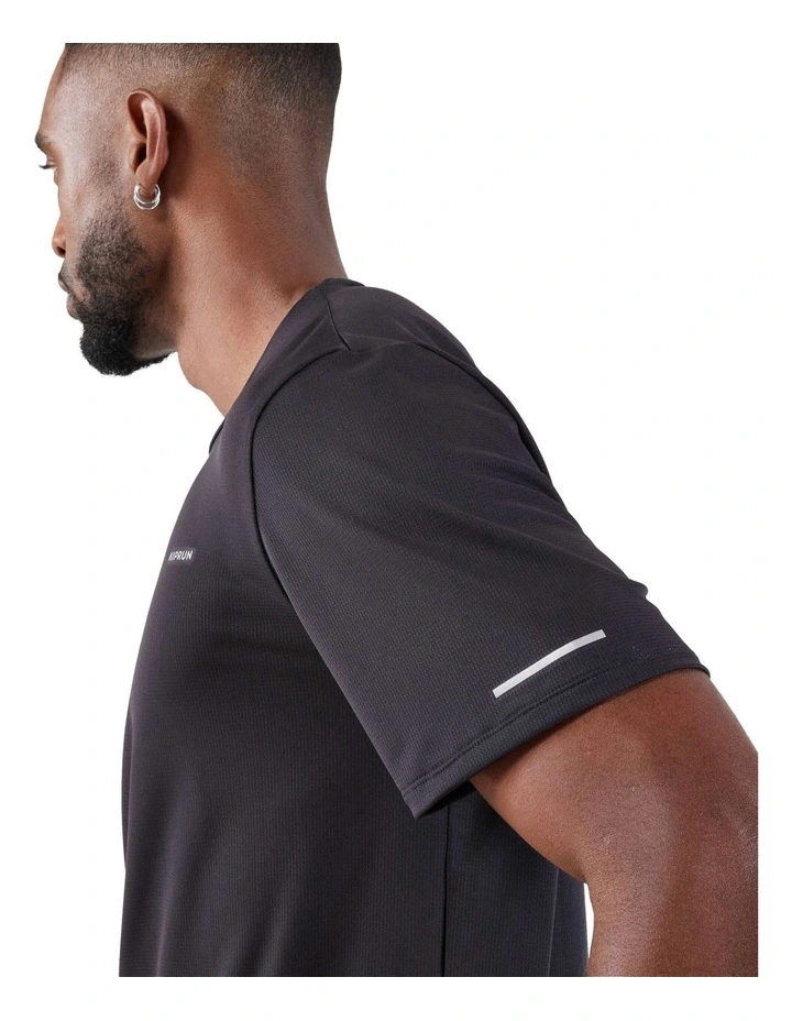 Kiprun Run 500 Dry Running Breathable T-shirt In Black image 6