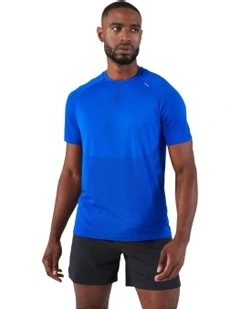 Kiprun 500 Comfort Seamless Running T-shirt in Indigo Blue