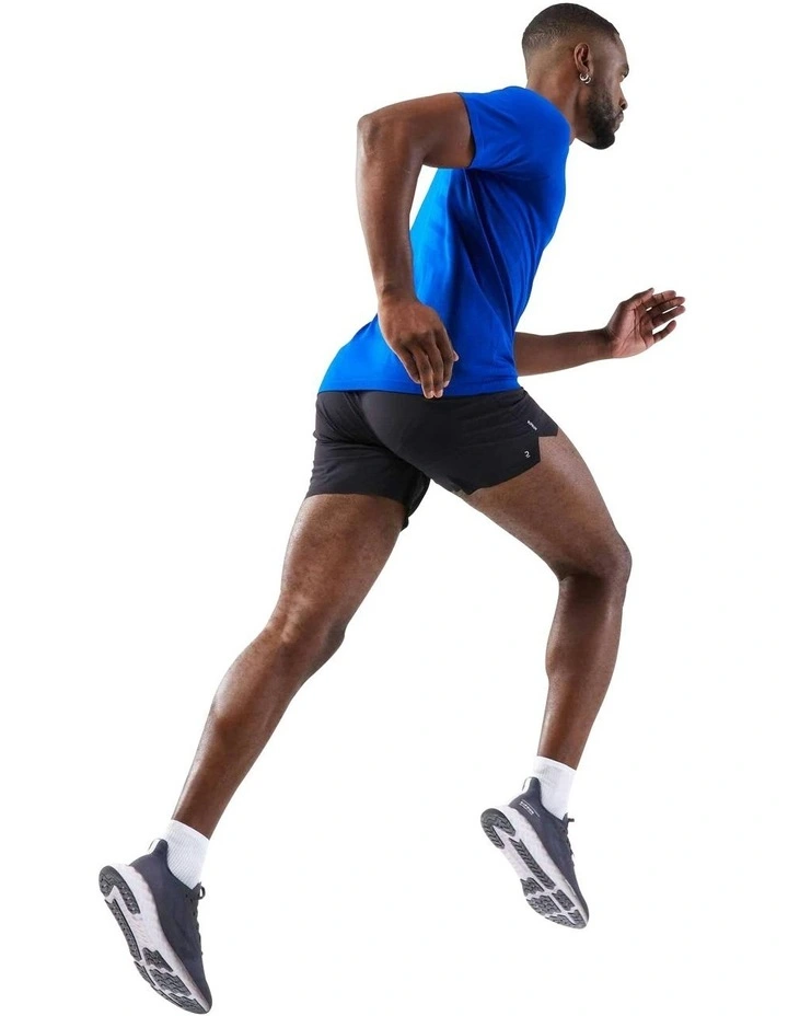 Kiprun 500 Comfort Seamless Running T-shirt in Indigo Blue image 3