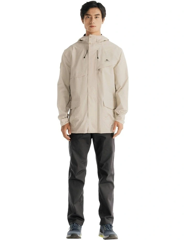 NH500 Waterproof Hiking Protection Jacket in Beige image 1