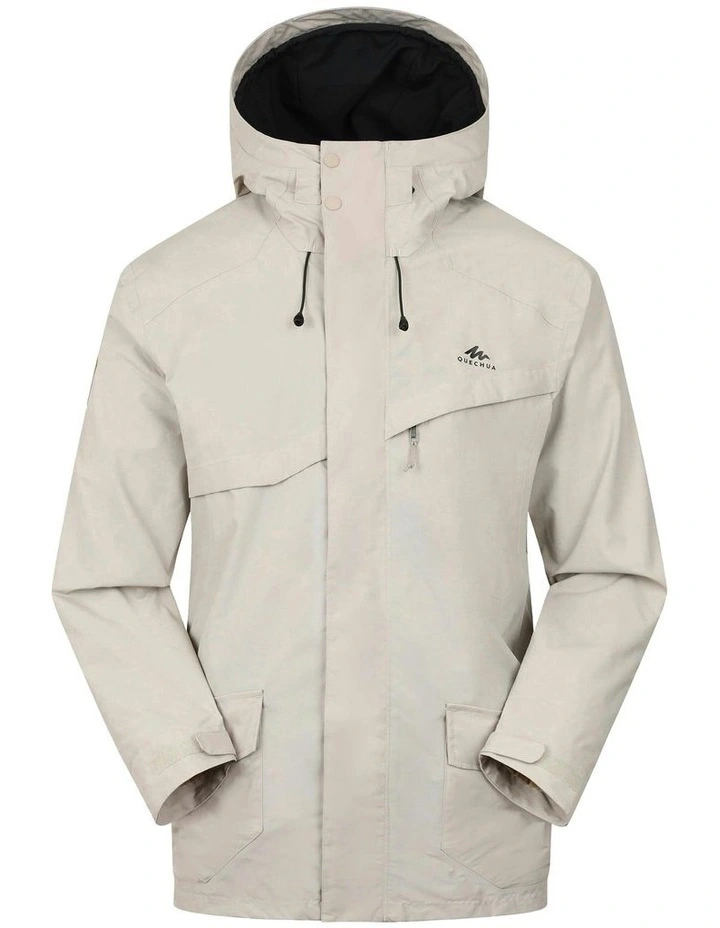 NH500 Waterproof Hiking Protection Jacket in Beige image 4