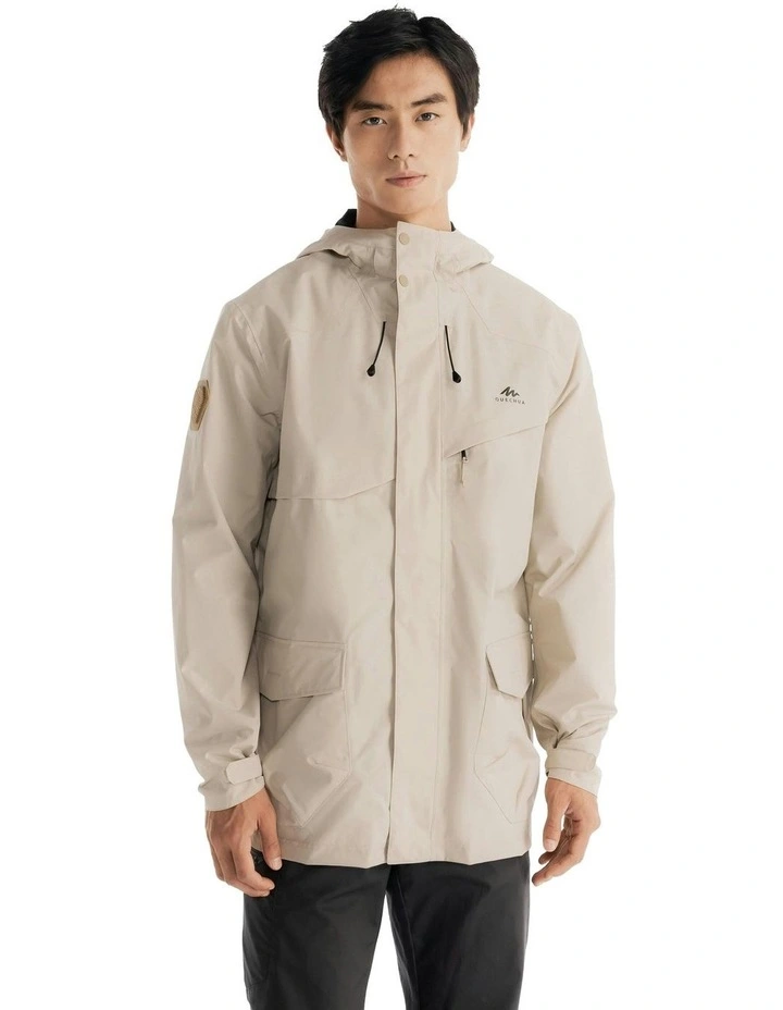 NH500 Waterproof Hiking Protection Jacket in Beige image 7