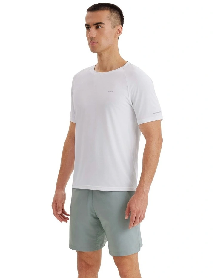 Dry Running Breathable T-shirt in White image 3