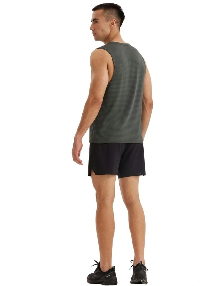 500 Comfort Seamless Running Tank Top in Smoky Green image 4