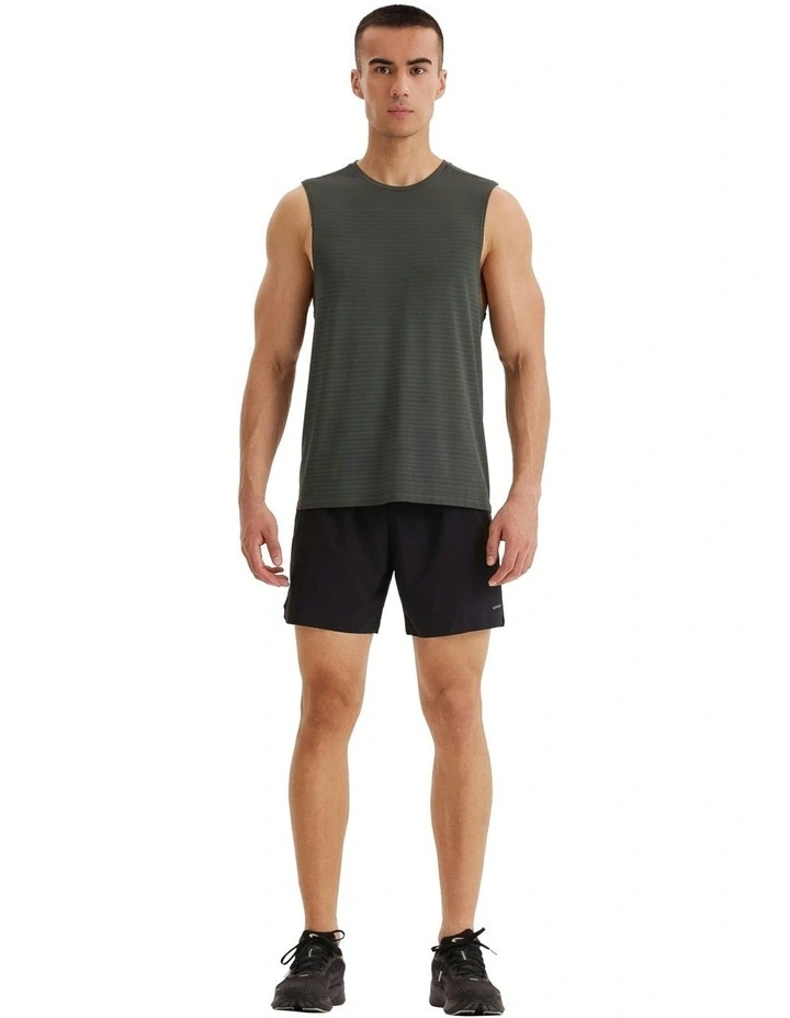 500 Comfort Seamless Running Tank Top in Smoky Green image 5