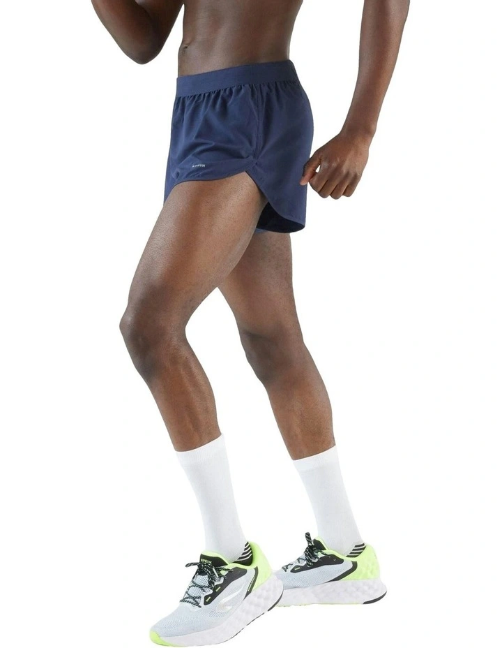 Comfort Running Shorts Kiprun Run 500 in Steel Blue image 3