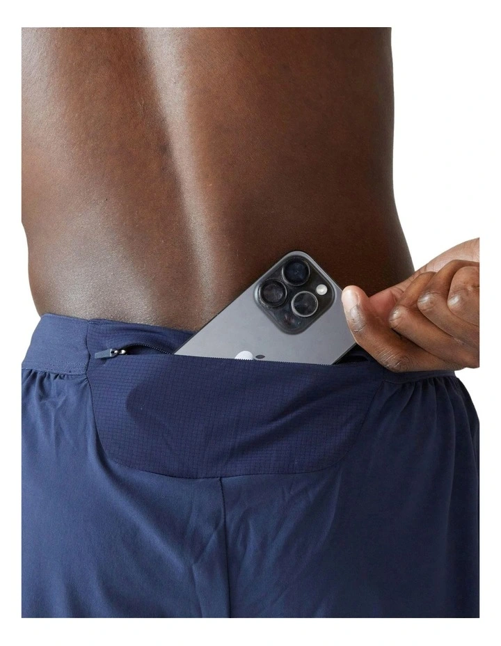 Comfort Running Shorts Kiprun Run 500 in Steel Blue image 5