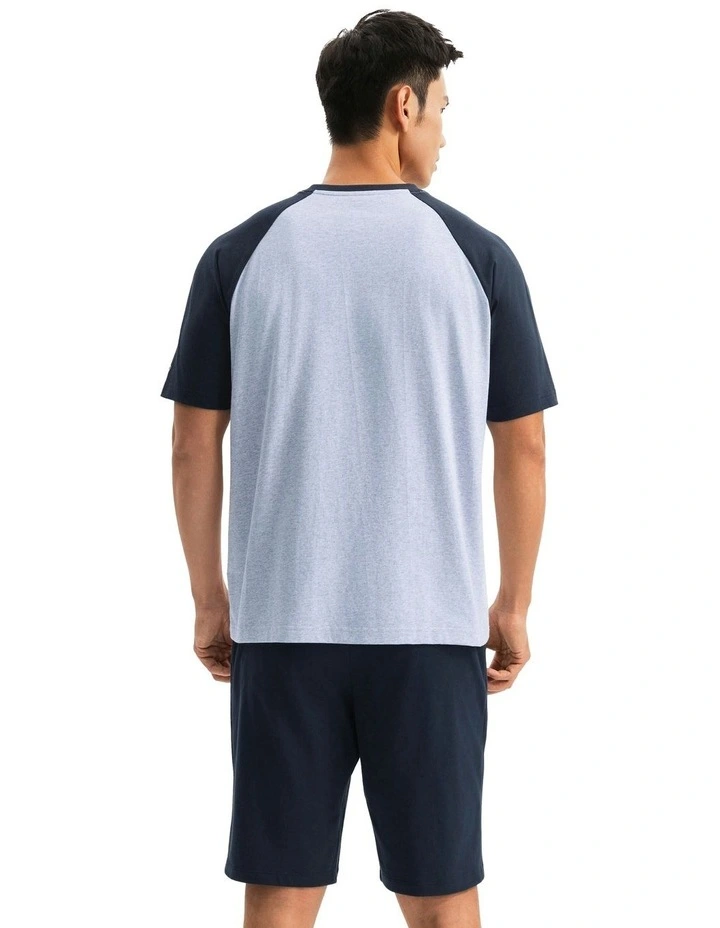 Raglan-Sleeve Training T-Shirt 520 in Pearl Grey image 2