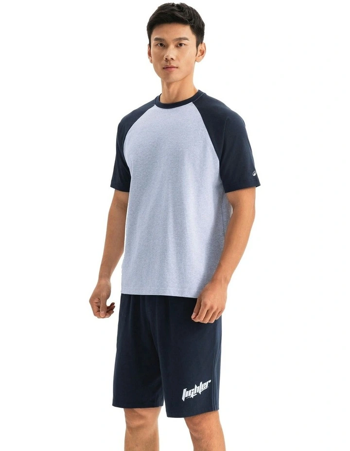 Raglan-Sleeve Training T-Shirt 520 in Pearl Grey image 3