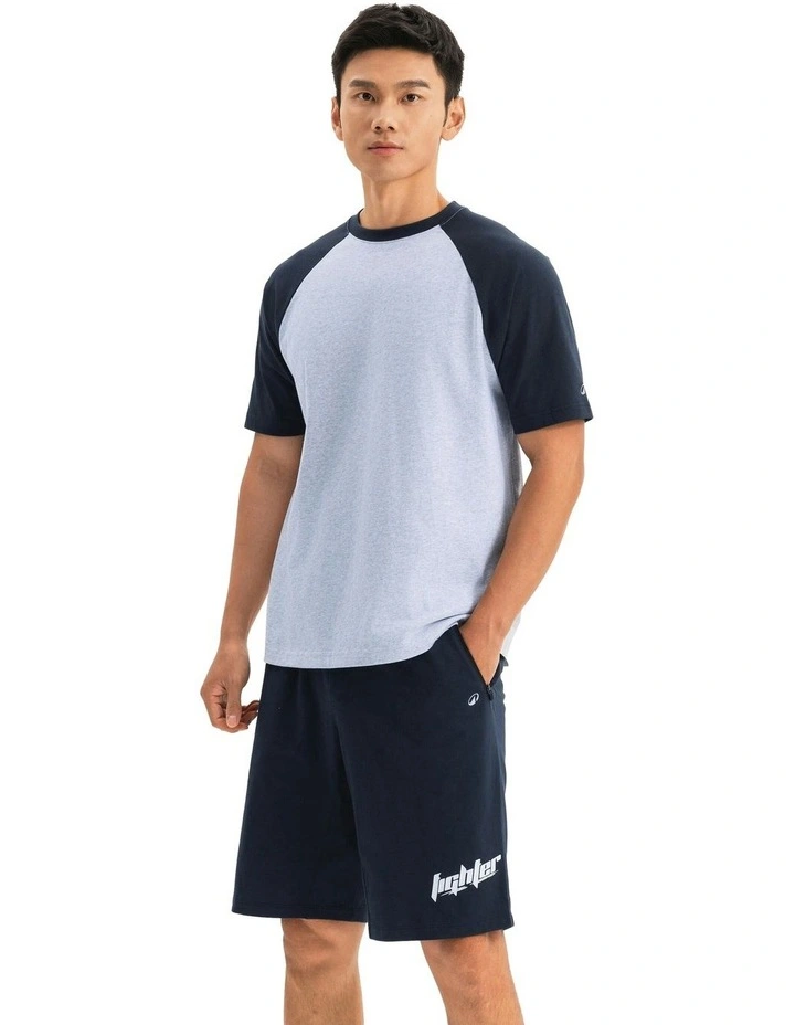 Raglan-Sleeve Training T-Shirt 520 in Pearl Grey image 4