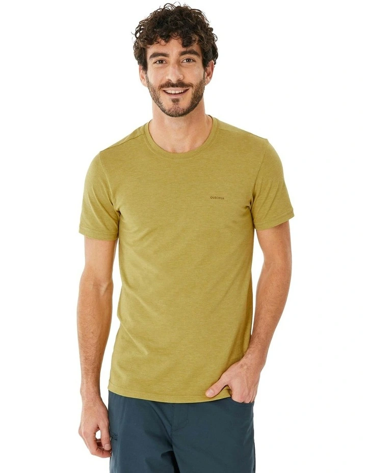 Fresh Rec T-shirt NH500 in Golden Khaki image 1