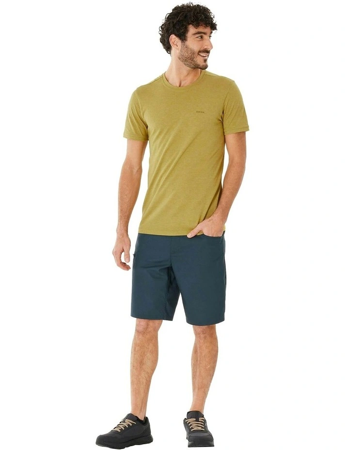 Fresh Rec T-shirt NH500 in Golden Khaki image 3
