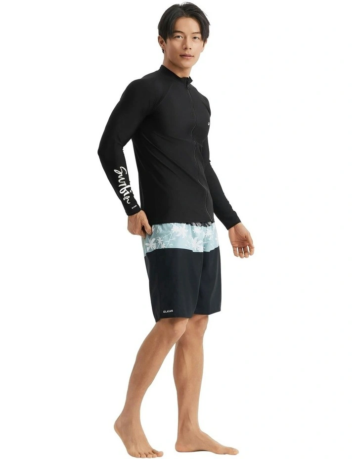 550 Surfing Zip UV Resistant Top in Black image 3