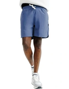 Woven Elementals Shorts in Blue