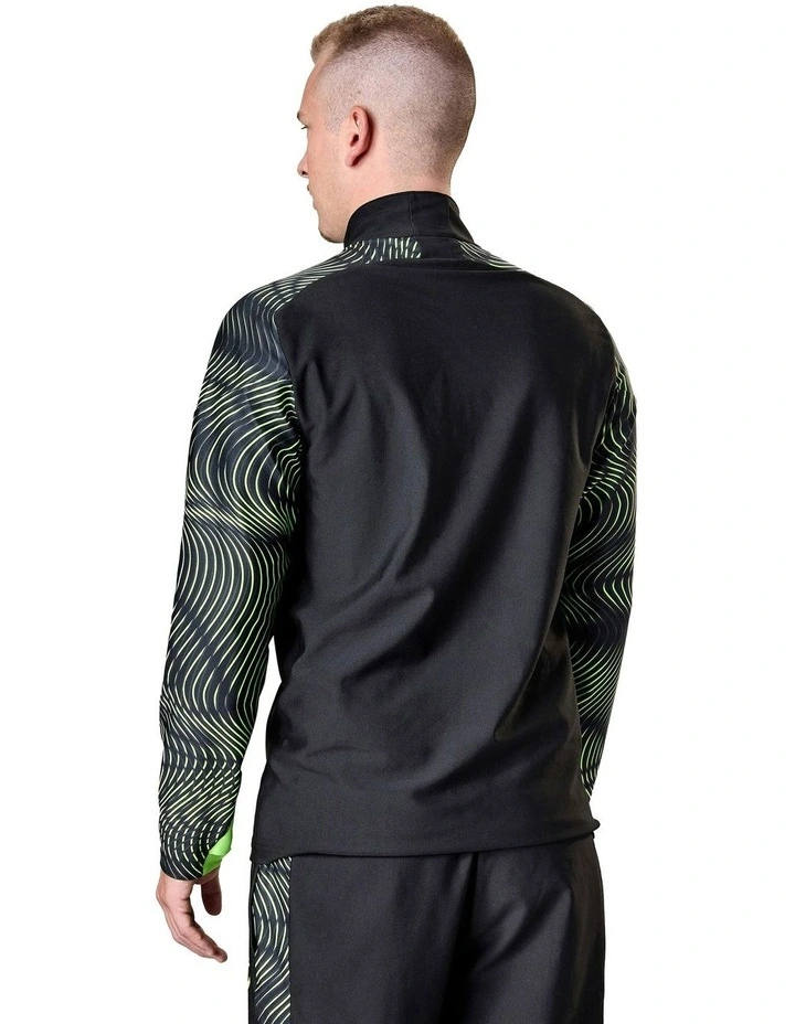 1/2 Zip Viralto Wave Football Sweatshirt in Multi image 2