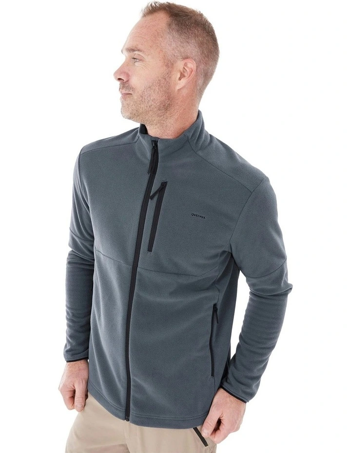 Hiking Fleece Jacket MH500 in Abyss Grey image 1