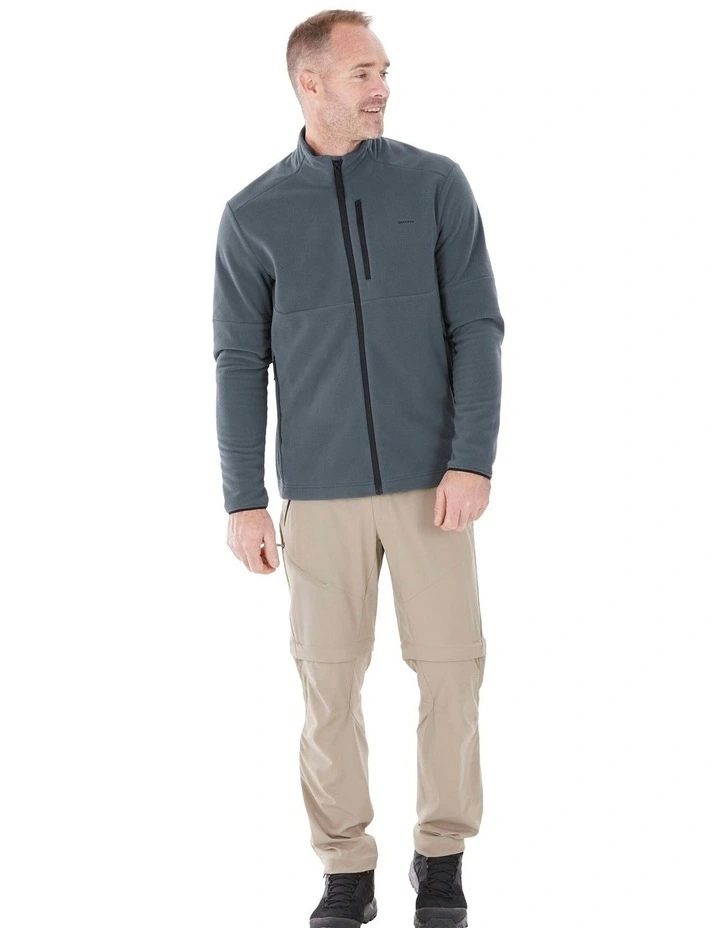 Hiking Fleece Jacket MH500 in Abyss Grey image 3