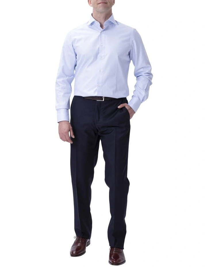 Henry Sartorial x 100 Hands Twill Shirt Sky Blue image 1