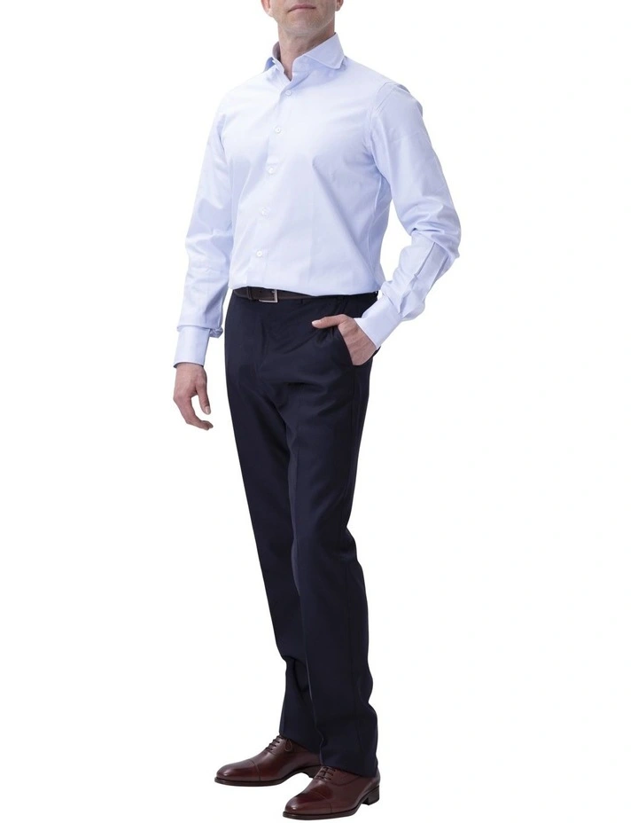 Henry Sartorial x 100 Hands Twill Shirt Sky Blue image 3