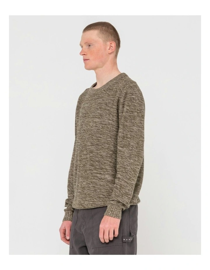 Skyliner Crew Neck Knit Sweater in Green image 3