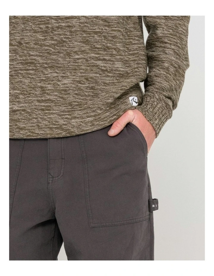 Skyliner Crew Neck Knit Sweater in Green image 4