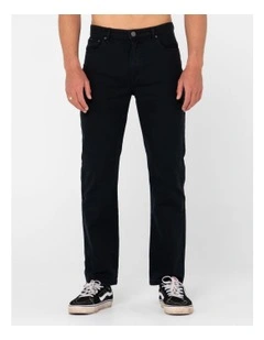 The Bruce 5 Pocket Pant in Black