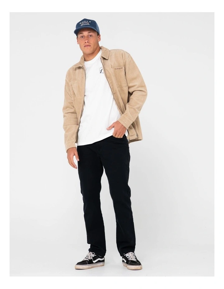 The Bruce 5 Pocket Pant in Black image 6