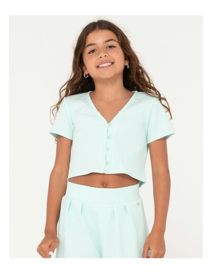 Scarlett Top in Green image 1