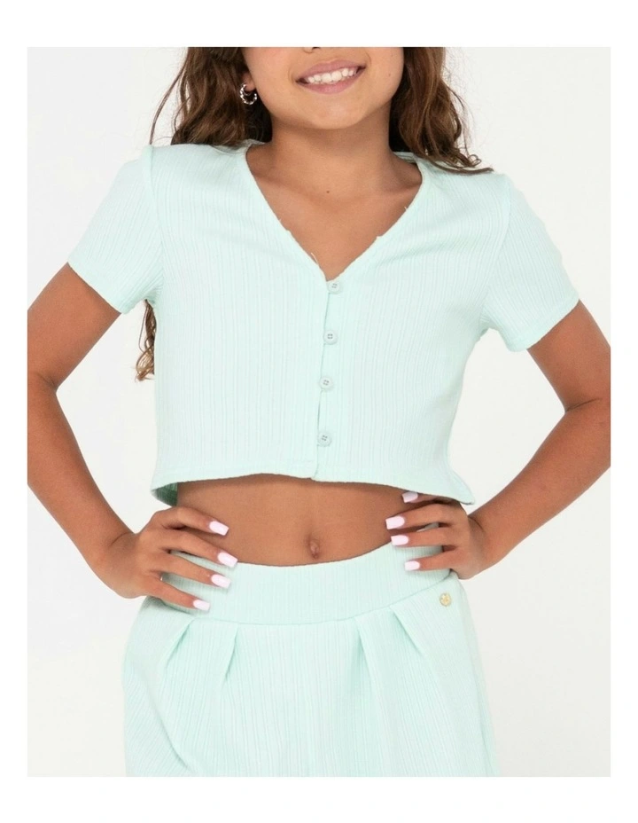Scarlett Top in Green image 4