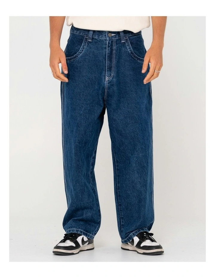 Flip Daddy Tapeless Jeans in Blue image 1