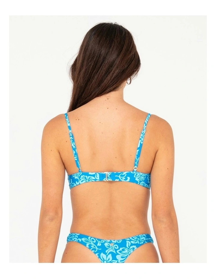 Cabo Balconette Bikini Top in Blue image 2