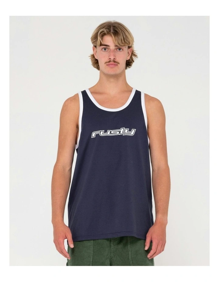 Dead Ringer Tank in Blue image 1