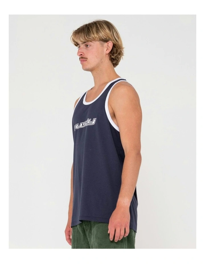 Dead Ringer Tank in Blue image 3