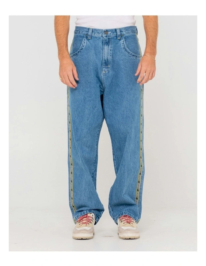 Flip Daddy 2.0 Middy Jean in Blue image 3