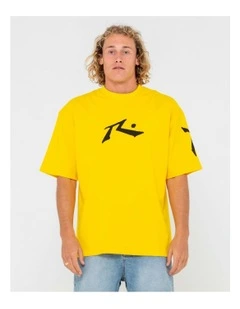 Competition Revolution Short Sleeve Tee in Yellow