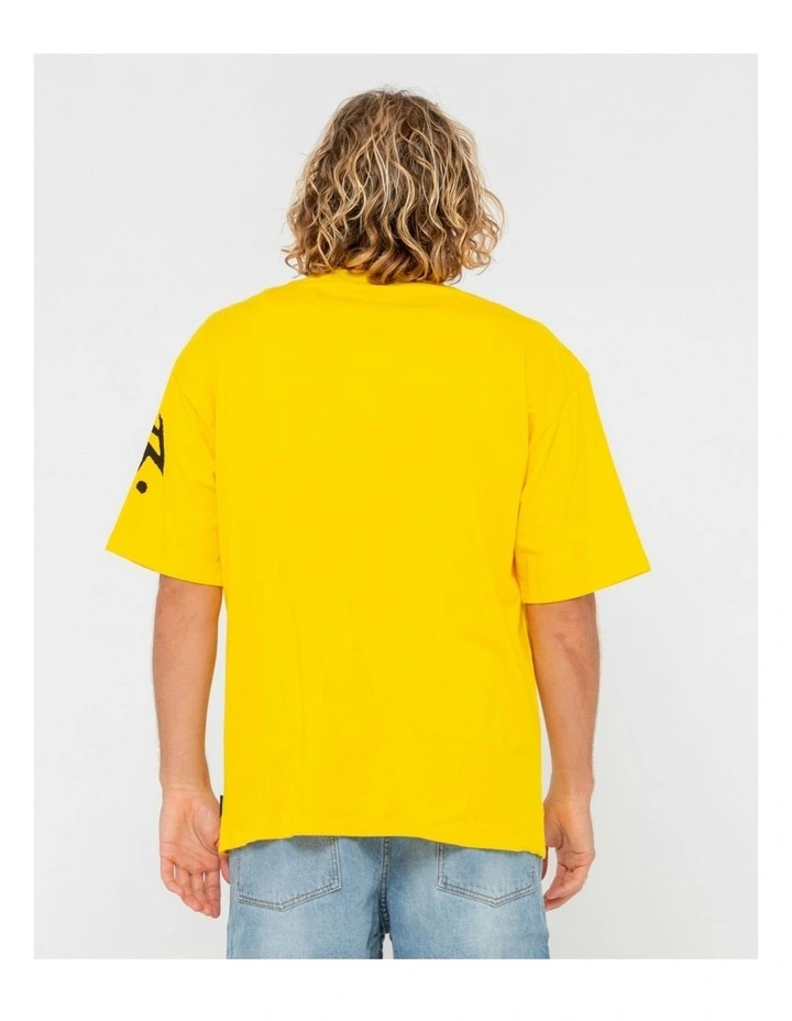 Competition Revolution Short Sleeve Tee in Yellow image 3