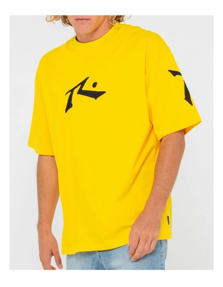 Competition Revolution Short Sleeve Tee in Yellow image 4
