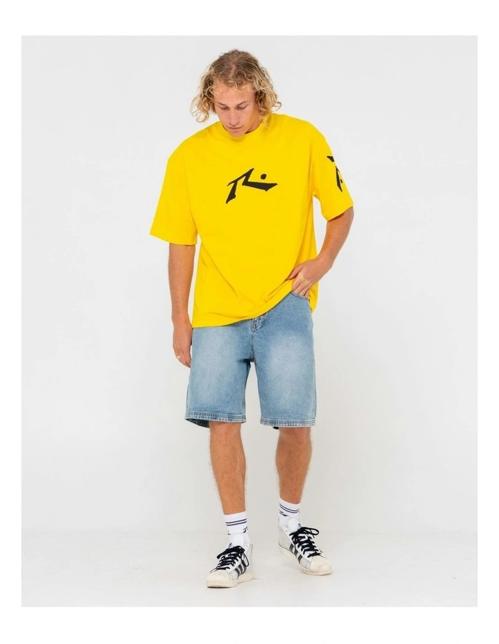 Competition Revolution Short Sleeve Tee in Yellow image 5