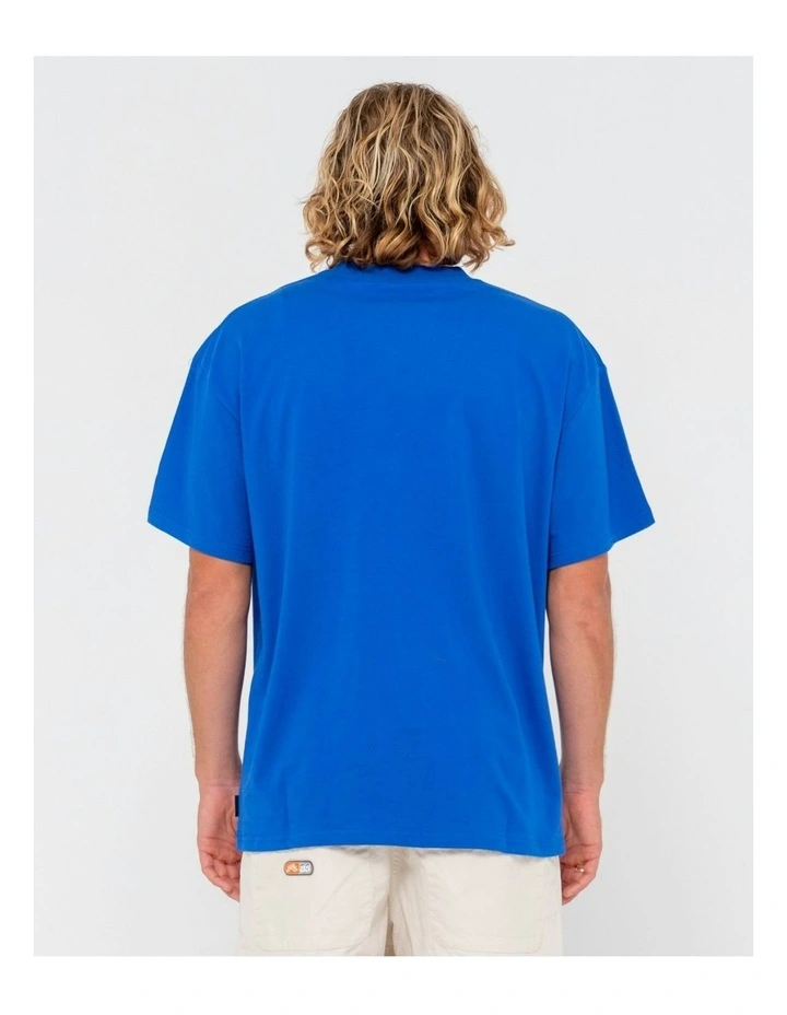 Second Summer Short Sleeve Tee in Blue image 2