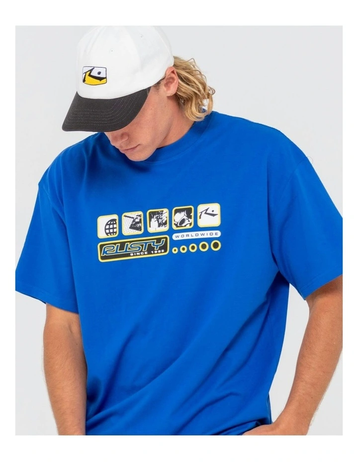 Second Summer Short Sleeve Tee in Blue image 4